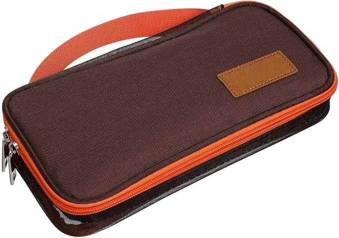 Camping Utensil Bag Travel Cookware Storage Bag Portable Silverware Bag Cooking by DOITOOL