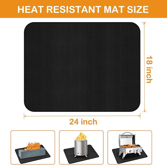24 x18 inches Tabletop Grill Mat - Image 3