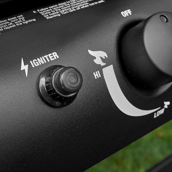 Char-Griller® Dual-Function 2-Burner 24, 000 BTU Propane Gas and Charcoal - Image 5