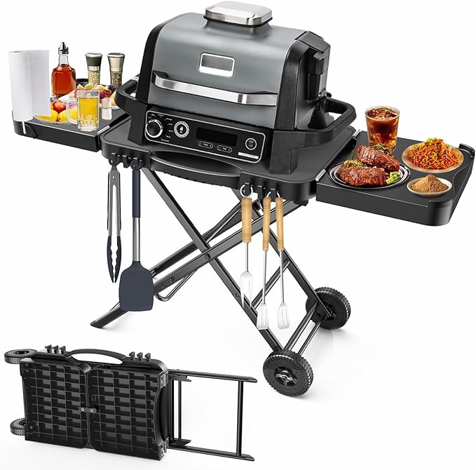 Portable Indoor Grill Table Stand by Uniflasy
