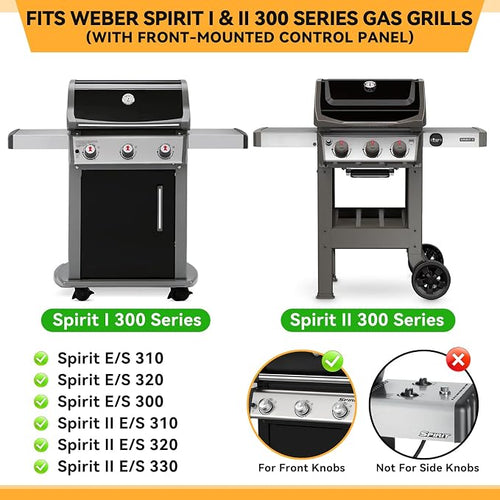15.3 inch Flavorizer Bars for Weber Spirit Grill Parts Spirit I & Spirit II - Image 2