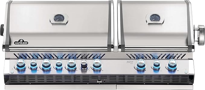 Napoleon BIPRO825RBINSS-3 Built-in Prestige PRO 825 RBI Natural Gas Grill Head by Napoleon