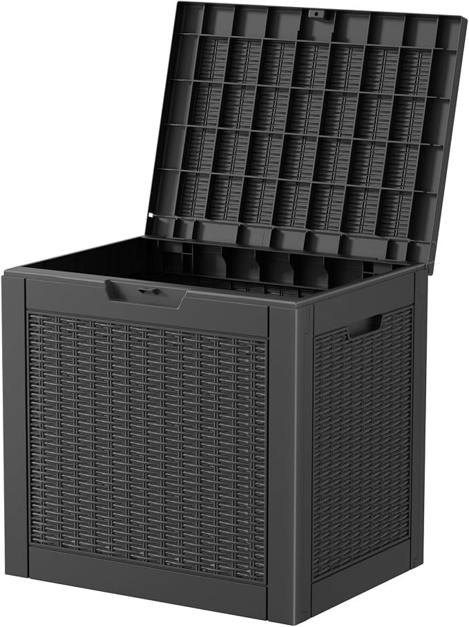 31 Gallon Outdoor Storage Box – Resin Deck Box - Image 2
