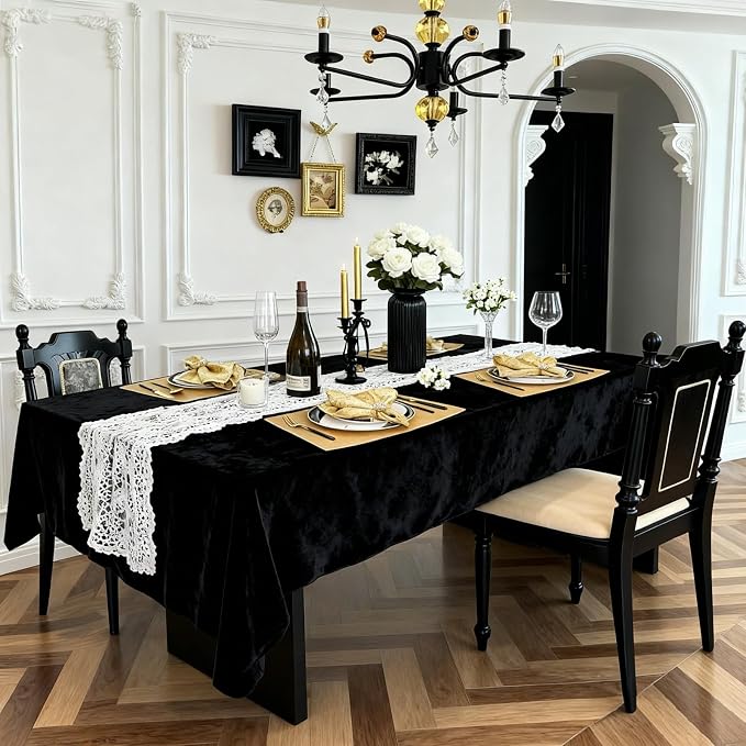 Round Table Placemats Set of 4, Faux Leather Heat Resistant Table Mats - Image 7