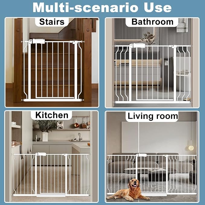 Extra Wide Baby Gate 34-38.5 Inch Wide - Image 7