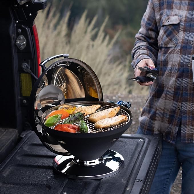 Magma C10-105-G Graphite Beach Fire Gas Grill | Portable Gas BBQ | Compact - Image 8