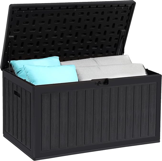 YITAHOME 90 Gallon Double-Wall Deck Box - Image 8