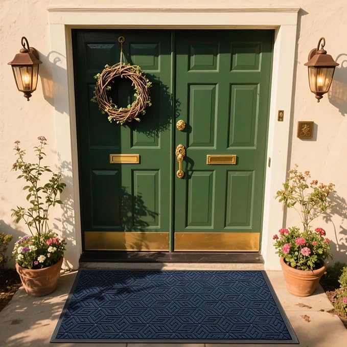 Yimobra Extra Large Door Mat 60x36, All-Weather Waterproof Outdoor Mats - Image 6