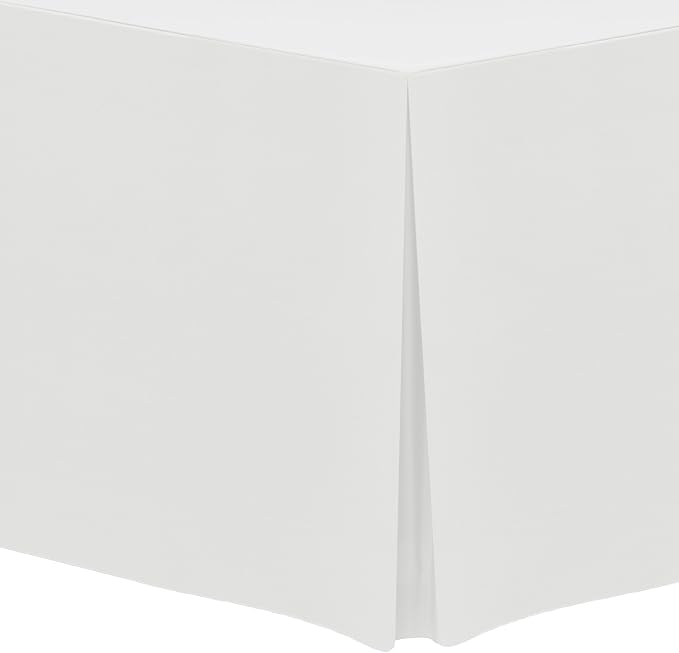 Ultimate Textile -10 Pack- 5 ft. Fitted Polyester Tablecloth by UltimateTextile