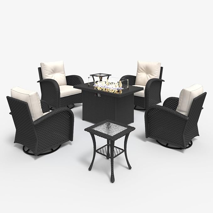 LayinSun 7 Pieces Outdoor Patio Furniture Set - Image 2