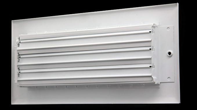 HVAC Premium 14''w x 4''h Adjustable AIR Supply Diffuser - Image 4