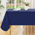 Smiry Rectangle Table Cloth 54x78 Inch, Waterproof Wipeable Vinyl Tablecloths by Smiry