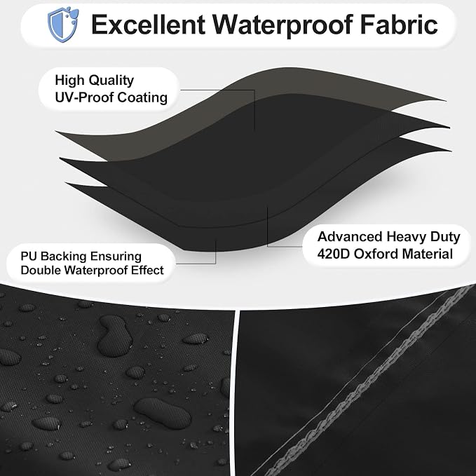 OutdoorLines Outdoor Waterproof Patio Table Furniture Set Covers - Image 3
