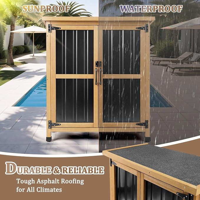 Weatherproof Outdoor Storage Cabinet - Image 7