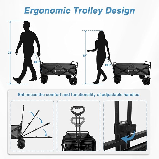 Yesker Foldable Wagon - Image 3