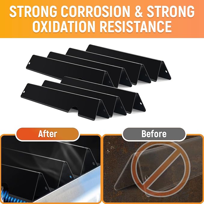 Grill Grate and Flavorizer Bars Heat Deflector Grill Parts - Image 6