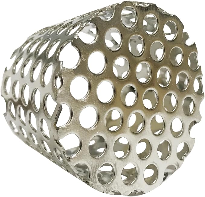 PVC Termination Cap Stainless Steel Mesh Screen Vent Cover, by LOVEERCT