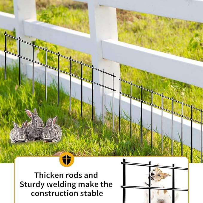 Adavin Small/Medium Animal Barrier Fence 25 Pack 20 inX 10 in Underground - Image 3