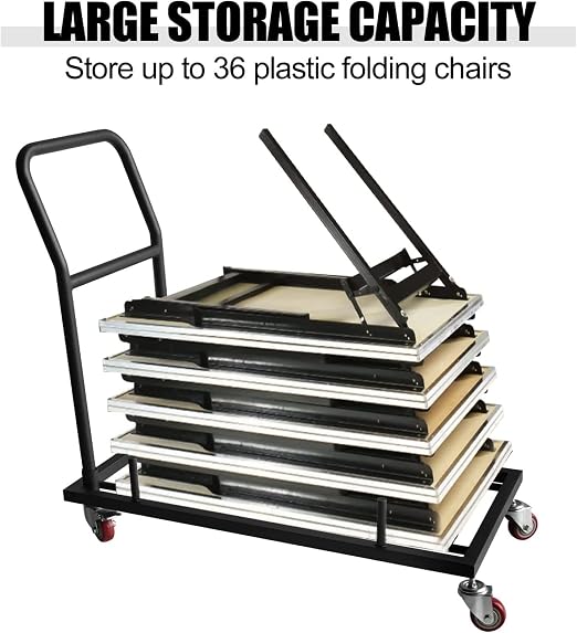 Drywall Cart, Drywall Sheet Carts, Heavy Duty Plasterboard Trolley W/Four 5" - Image 5