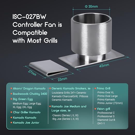 Wi-Fi & Bluetooth BBQ Smoker Temperature Controller - Image 8