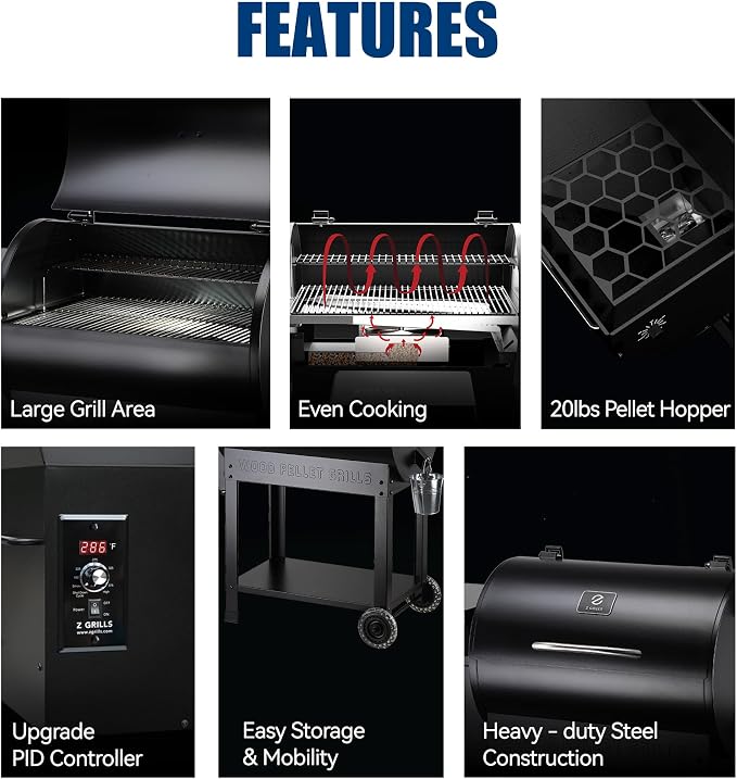 Z GRILLS Pellet Smoker Grill - Image 2