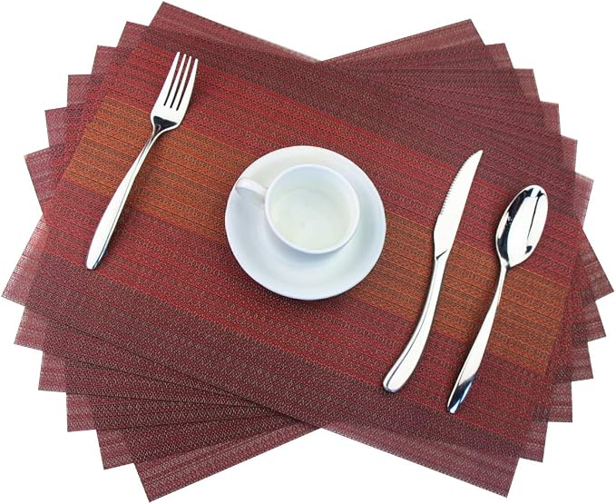 Plastic Placemats, Non Slip Washable Placemats - Image 3