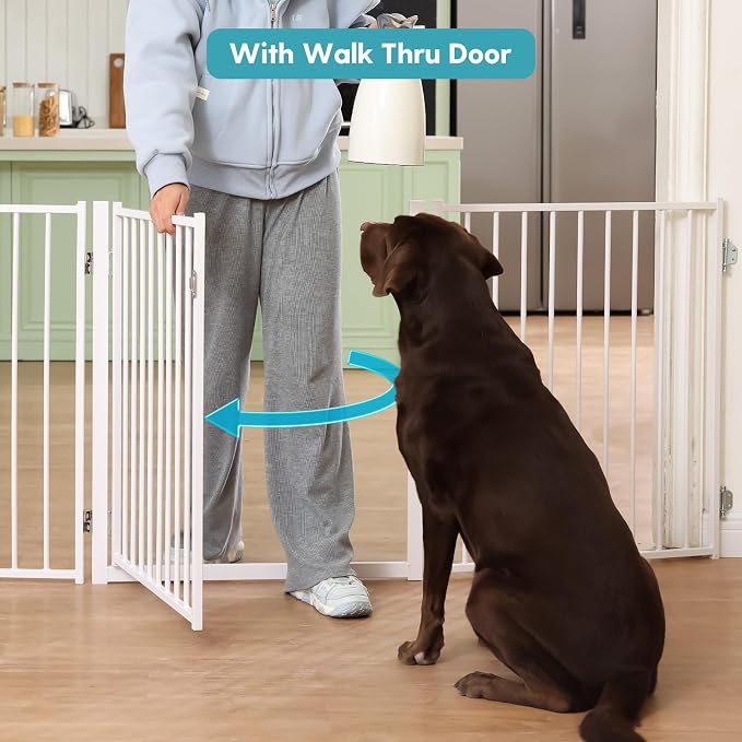 No Pawblems Free Standing Dog Gate - Image 6