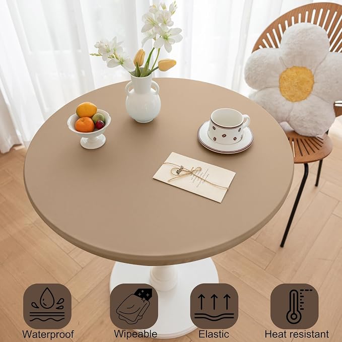 Round Fitted PU Tablecloth - Image 2