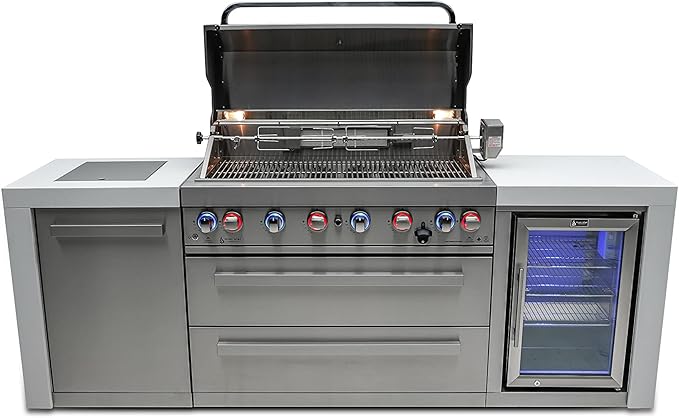 Mont Alpi 805 MAi805-DFC 115000 BTU Stainless Steel Deluxe Modular Outdoor - Image 5