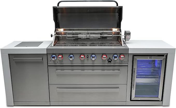 Mont Alpi 805 MAi805-DFC 115000 BTU Stainless Steel Deluxe Modular Outdoor - Image 2