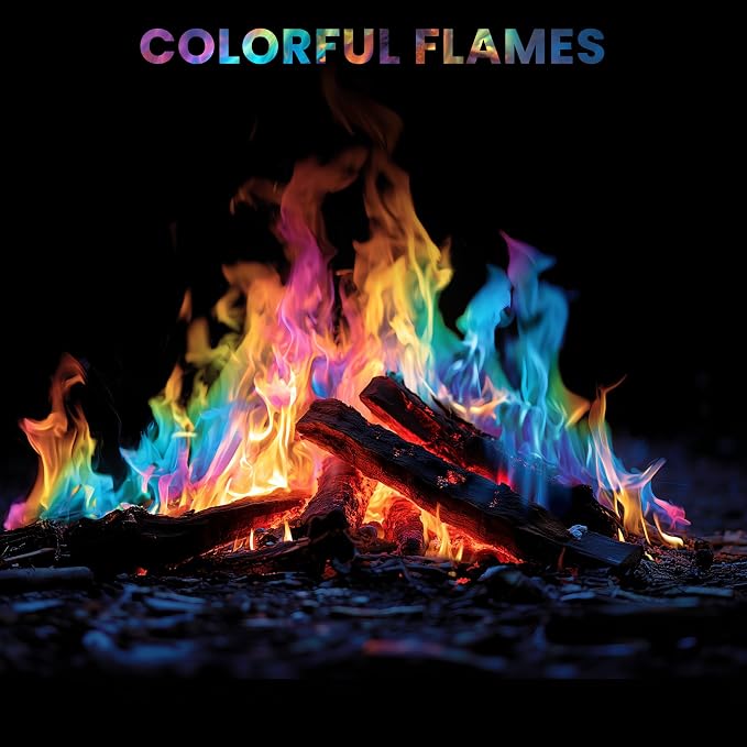 Magical Flames Fire Color Changing Packets Fire Pit, Fire Color Packets - Image 6