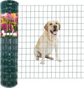 Green PVC Coated Welded Wire Fence 36 Inch x 50 Foot, 2 Inch x 3 Inch 16GA by FOREHOGARGARDEN%EF%BC%86HOME