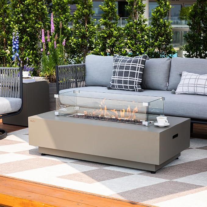 Westwood 50” Propane Fire Pit Smokeless Firepit Converts to Outdoor Gas Fire Pit - Image 3