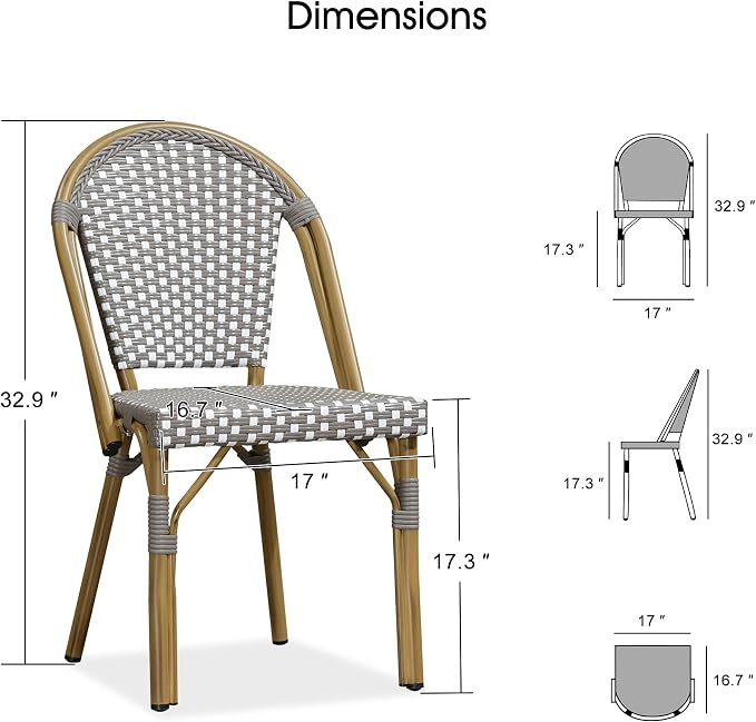 PURPLE LEAF 9 Pieces Outdoor Dining Set Patio Furniture Set - Image 2