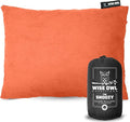 Wise Owl Outfitters Camping Pillow – Memory Foam Travel Pillow by WiseOwlOutfitters