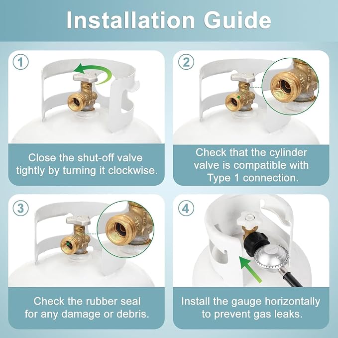 SHINESTAR 6 Feet Propane Regulator and Hose - Image 7