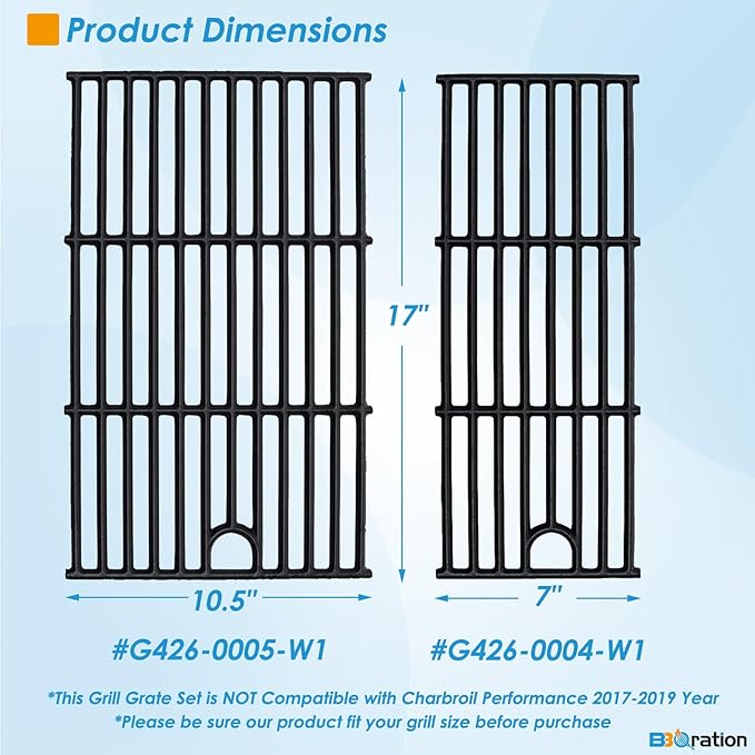Grill Parts for Charbroil Performance 4-Burner 463352521 463354021 463365021 - Image 7