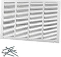 20"W x 14"H Steel Return Air Grille, Air Return Vent Cover by Howeall