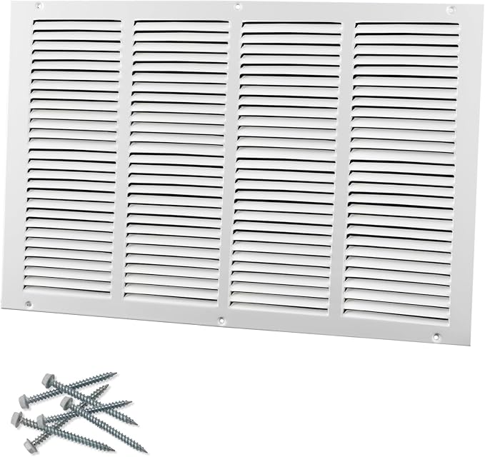 20"W x 14"H Steel Return Air Grille, Air Return Vent Cover by Howeall