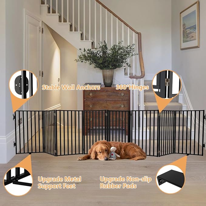 Full Metal Freestanding Dog Gates - Image 2