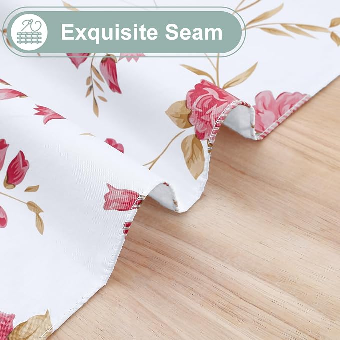misaya Rectangle Waterproof Vinyl Table Cloth, Plastic Tablecloth - Image 7