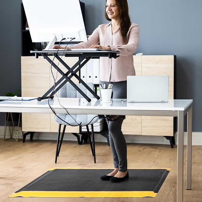 3 x 5 FT Anti Fatigue Mats Industrial 15/16 Inch Thick Soft Sponge Ergonomic - Image 9