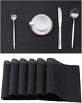 Leetaltree Black Frame Placemats Set of 6 by Leetaltree-ArtatEveryTable