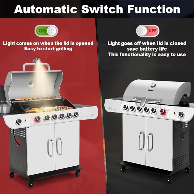 Waterproof Rechargeable BBQ Grill Light - Image 2