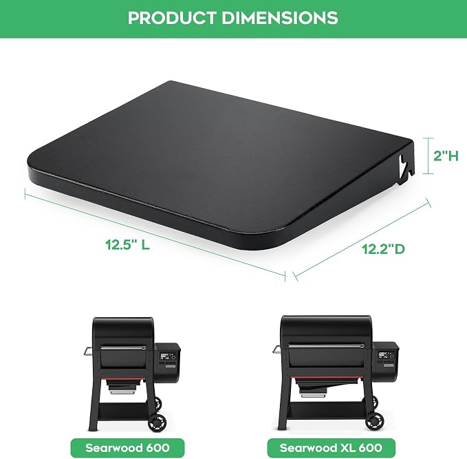 Folding Side Barbecue Shelf Compatible - Image 3