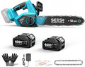 SEESII Electric Chainsaw Cordless 12-inch, Handheld Chain Saws by Seesii