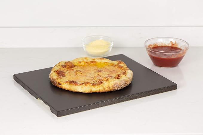 Pizza Stone, Ceramic Coating 15"x12" Rectangular Pizza Stone - Image 7