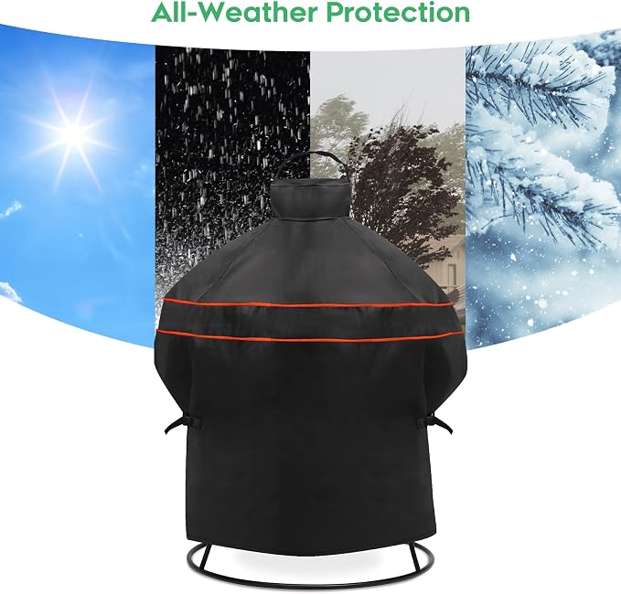 Heavy-Duty 600D BBQ Grill Cover fit - Image 7