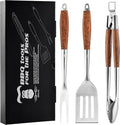 Heavy-Duty ​Panga-Panga​ BBQ Grilling Tools Set. Extra Thick Stainless Steel by Grilaz