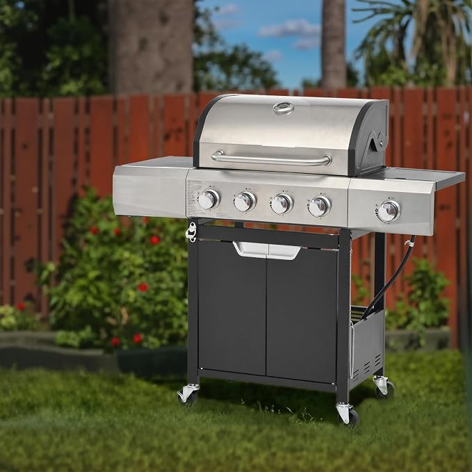 Zateety 4 Burner Propane Grill - Image 7